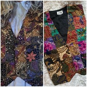 🔴Vintage-Retro Colorful Patchwork Vest